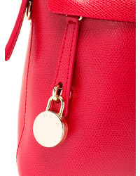 rote Shopper Tasche aus Leder von Furla