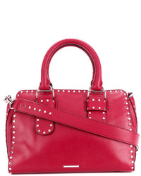 rote Shopper Tasche aus Leder von Rebecca Minkoff