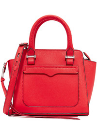 rote Shopper Tasche aus Leder von Rebecca Minkoff