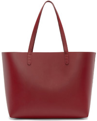 rote Shopper Tasche aus Leder von Mansur Gavriel