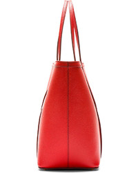 rote Shopper Tasche aus Leder von Dolce & Gabbana