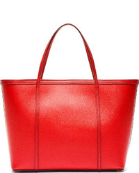 rote Shopper Tasche aus Leder von Dolce & Gabbana