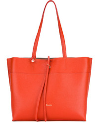 rote Shopper Tasche aus Leder von Repetto