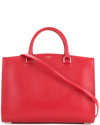 rote Shopper Tasche aus Leder von Rochas