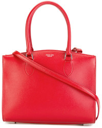 rote Shopper Tasche aus Leder von Rochas