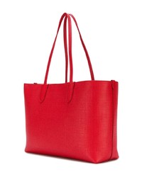rote Shopper Tasche aus Leder von Alexander McQueen