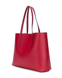rote Shopper Tasche aus Leder von Fendi