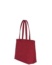 rote Shopper Tasche aus Leder von SILVIO TOSSI