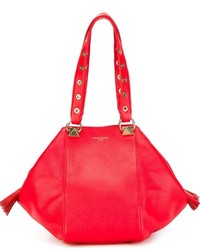 rote Shopper Tasche aus Leder von Sonia Rykiel