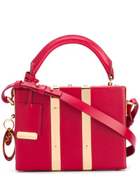 rote Shopper Tasche aus Leder von Sophie Hulme