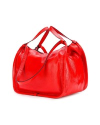 rote Shopper Tasche aus Leder von Marc Jacobs