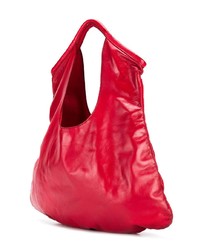 rote Shopper Tasche aus Leder von Numero 10