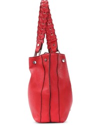 rote Shopper Tasche aus Leder von SURI FREY