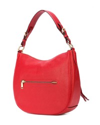 rote Shopper Tasche aus Leder von Coach