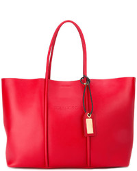 rote Shopper Tasche aus Leder von Tom Ford