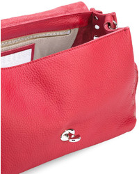 rote Shopper Tasche aus Leder von Zanellato