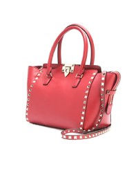 rote Shopper Tasche aus Leder von Valentino