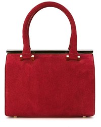 rote Shopper Tasche aus Leder von Tufi Duek