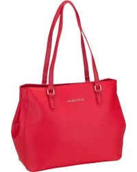 rote Shopper Tasche aus Leder von VALENTINO HANDBAGS