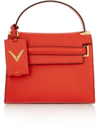 rote Shopper Tasche aus Leder von Valentino