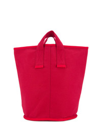 rote Shopper Tasche aus Segeltuch von Cabas