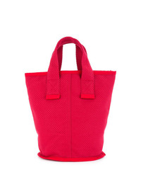 rote Shopper Tasche aus Segeltuch von Cabas