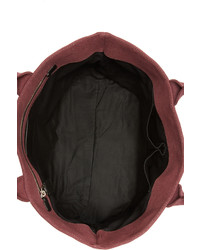rote Shopper Tasche aus Segeltuch von Marc Jacobs