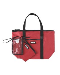 rote Shopper Tasche aus Segeltuch von DAY Birger et Mikkelsen