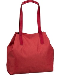rote Shopper Tasche aus Segeltuch von Jost