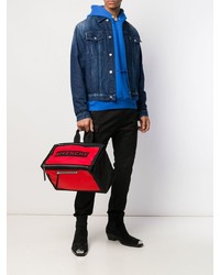 rote Shopper Tasche aus Segeltuch von Givenchy