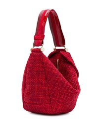 rote Shopper Tasche aus Segeltuch von Manu Atelier