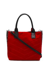 rote Shopper Tasche aus Segeltuch von Pinko