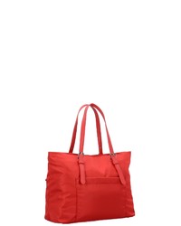 rote Shopper Tasche aus Segeltuch von Samsonite