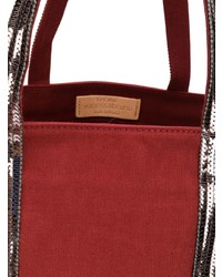 rote Shopper Tasche aus Segeltuch von Vanessa Bruno