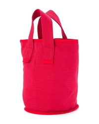 rote Shopper Tasche aus Segeltuch von Cabas