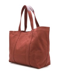 rote Shopper Tasche aus Segeltuch von Tila March