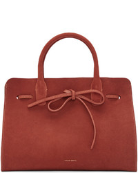 rote Shopper Tasche aus Wildleder von Mansur Gavriel