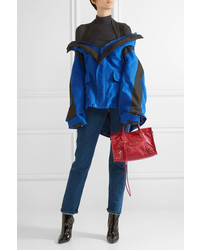rote Shopper Tasche mit Reliefmuster von Balenciaga