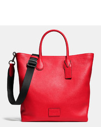 rote Shopper Tasche