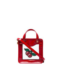 rote Shopper Tasche von Anya Hindmarch