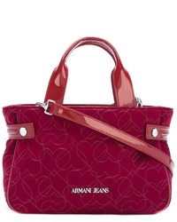 rote Shopper Tasche von Armani Jeans