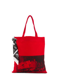 rote Shopper Tasche von Calvin Klein 205W39nyc