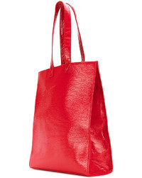 rote Shopper Tasche von Courreges