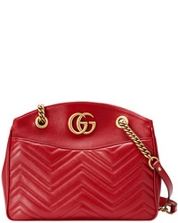 rote Shopper Tasche von Gucci