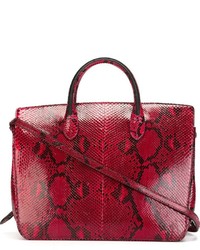 rote Shopper Tasche von Jil Sander