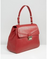 rote Shopper Tasche von Love Moschino