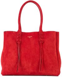 rote Shopper Tasche von Lanvin
