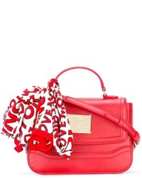 rote Shopper Tasche von Love Moschino