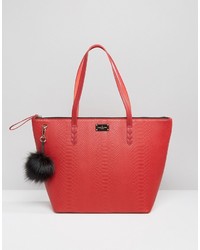 rote Shopper Tasche von Pauls Boutique