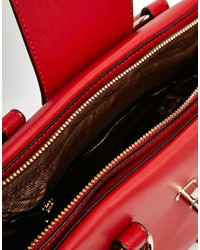 rote Shopper Tasche von Love Moschino